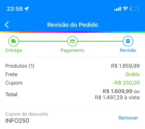 Imagen na descrição da promoção