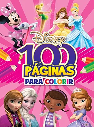 [PRIME] 100 páginas para colorir – Disney – Meninas | R$7