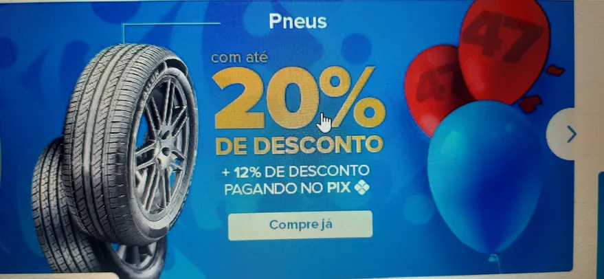 Pneus (4P) - Coleção - W40 - Carrefour