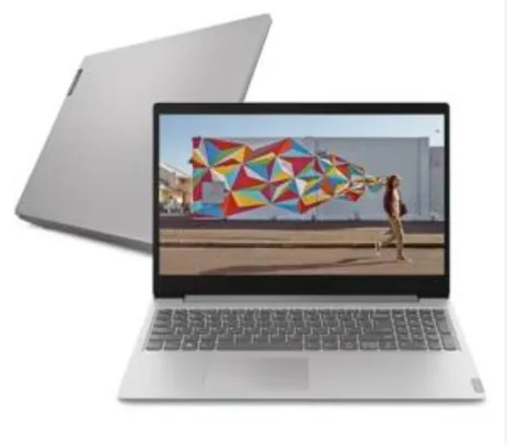 Notebook Lenovo Ultrafino ideapad S145 i7-8565U 8GB 1TB Linux | R$2879