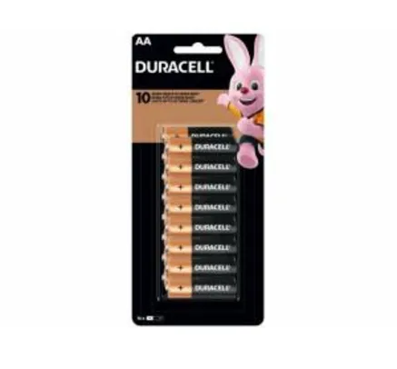 [CLUBE DA LU] Pilha AA Pequena Alcalina 16 Unidades - Duracell | R$40