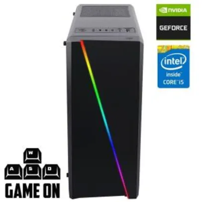 Computador Gamer Intel Core I5, 6gb, Hd 500gb, Nvidia Geforce Gt Easypc Light 2 | R$1.505