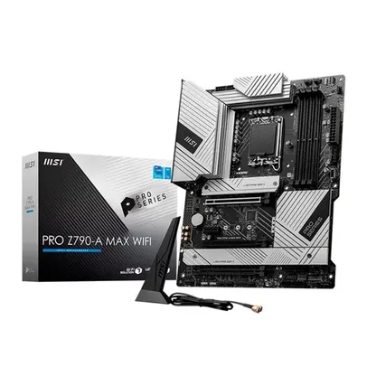 Placa Mae MSI PRO Z790-A MAX WIFI, DDR5, Socket LGA 1700, ATX, Chipset Z79