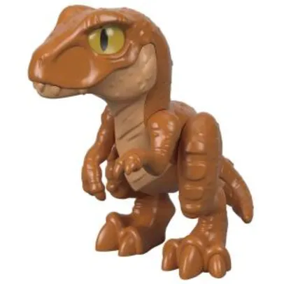 Jurassic World - Filhote Tiranossauro Rex - Marrom - Fisher-Price R$ 15