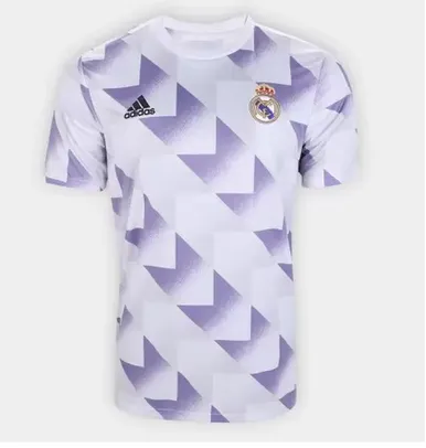 Camisa Real Madrid Pré Jogo 22/23 Adidas Masculina