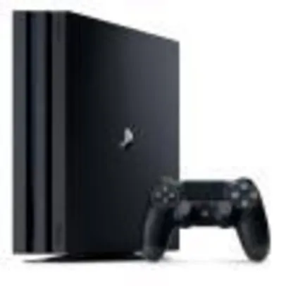 Console Playstation 4 Pro 1 TB Sony HDR 4K - Preto