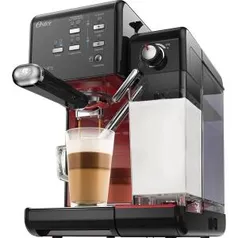 [Cartão Sub] Cafeteira Expresso Oster PrimaLatte 19 Bar - Vermelha - R$619