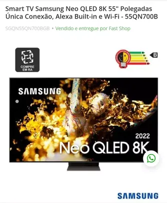 Samsung neo qled 8k 55QN700B