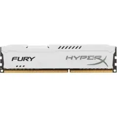 [Terabyte Shop] MEMÓRIA DDR3 KINGSTON HYPERX FURY WHITE 8GB 1866MHZ - R$ 200