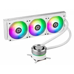 Water Cooler Lian Li, Galahad, RGB 360mm, Intel-AMD, White