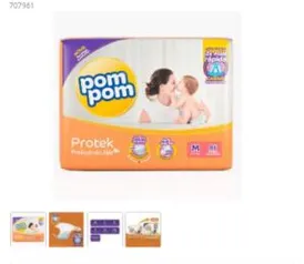 Fraldas Pom Pom - Leva 4 ganhe 40% de desconto e + 30% usando o cupom