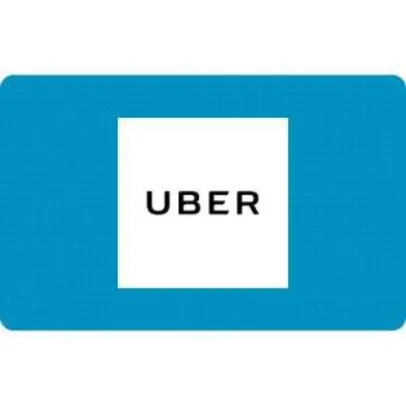 Gift Card Digital Uber R$ 50 Pré-Pago - (AME R$6,00 de volta) 12%