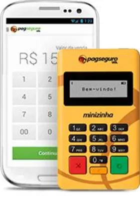 Minizinha do PagSeguro 12x sem juros - R$59