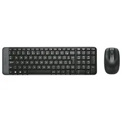 Combo Teclado e Mouse sem fio Logitech MK220 | R$99