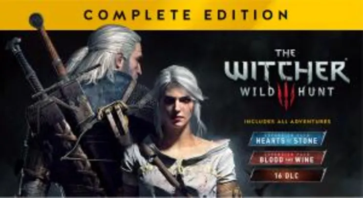 The Witcher 3 Wild Hunt complete edition ps4