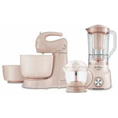 Kit Cozinha Britânia 3 em 1 BKT42 Nude | R$ 251