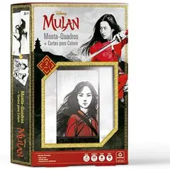 [PRIME] Mulan: Monta-Quadros + Cartas p/ Colorir - Copag | R$10