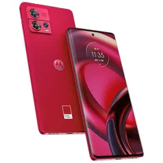 Smartphone Motorola Edge 30 Fusion 5G Viva Magenta 256GB 8GB RAM Tela de 6.6 Câmera Traseira Tripla Android 12 Processador Snapdragon 888+5G