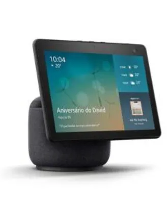 Smart Speaker Echo Show Amazon com Tela 10,1" HD Movimento e Alexa | R$1597