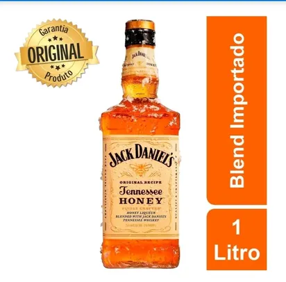 Saindo por R$ 115,81: Jack Daniels Honey 1L | Pelando