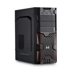 [R$110 AME] Gabinete Gamer Warrior Kanza Vermelho Multilaser saindo por menos de - R$110