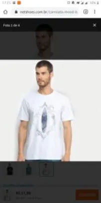 Camiseta mood Brave ocean (Branca)