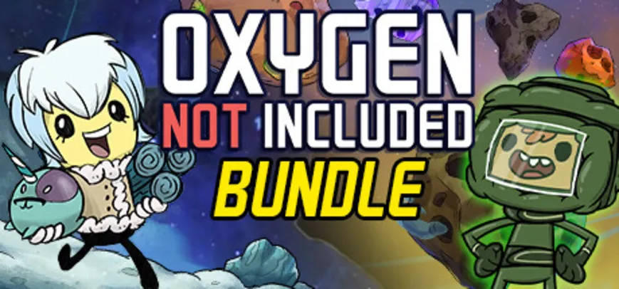 Economize 62% em Oxygen Not Included Bundle no Steam