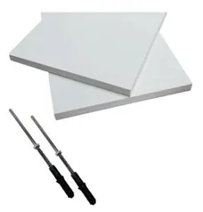 (Prime)PRATELEIRA FIRENZE COM SUP INV 80X20CM BRANCO - R$19