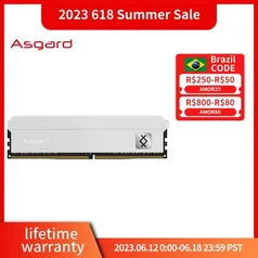 Memória Ram 16gb Asgard 3200mHz