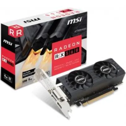 Placa de Vídeo MSI AMD Radeon RX 560 4GT LP OC 4GB, GDDR5
