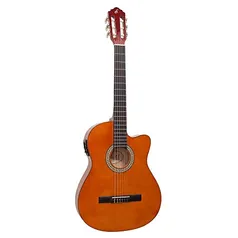 Violão Eletroacústico Flat Cutaway Nylon NF-14 Natural