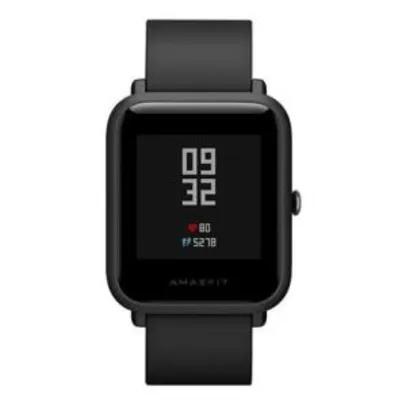 Relogio Xiaomi Amazfit BIP smartwatch para android e IOS - Preto | R$349