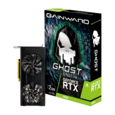 Placa de Vídeo Gainward NVIDIA GeForce RTX 3060 Ghost, LHR, 12GB, GDDR6, DLSS, Ray Tracing, NE63060019K9-190AU