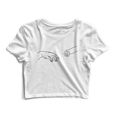 Blusinha Blusa Cropped Tshirt Camiseta Feminina Humano e Animal