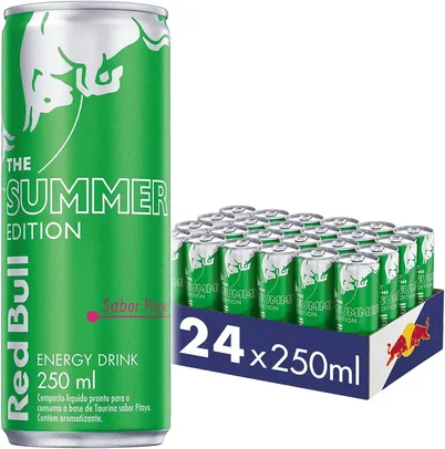 Energético Red Bull Energy Drink, Summer Pitaya, 250ml (24 latas)