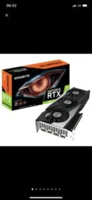 RTX 3060 TI gigabyte gaming OC | R$ 3.899