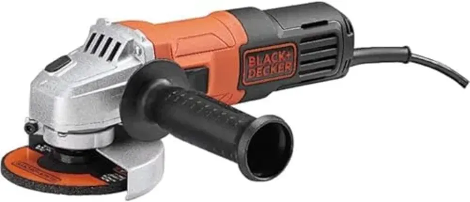 Black Decker Esmerilhadeira, Angular, Potente e Versátil, Ideal para Trabalhos de Corte e Desbaste, Modelo G650, 127V