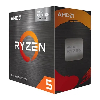 [AME] Processador amd Ryzen 5 5600G, 6-Core, 12-Threads, 3.9GHz (4.4GHz Turbo), Cache 19MB, AM4