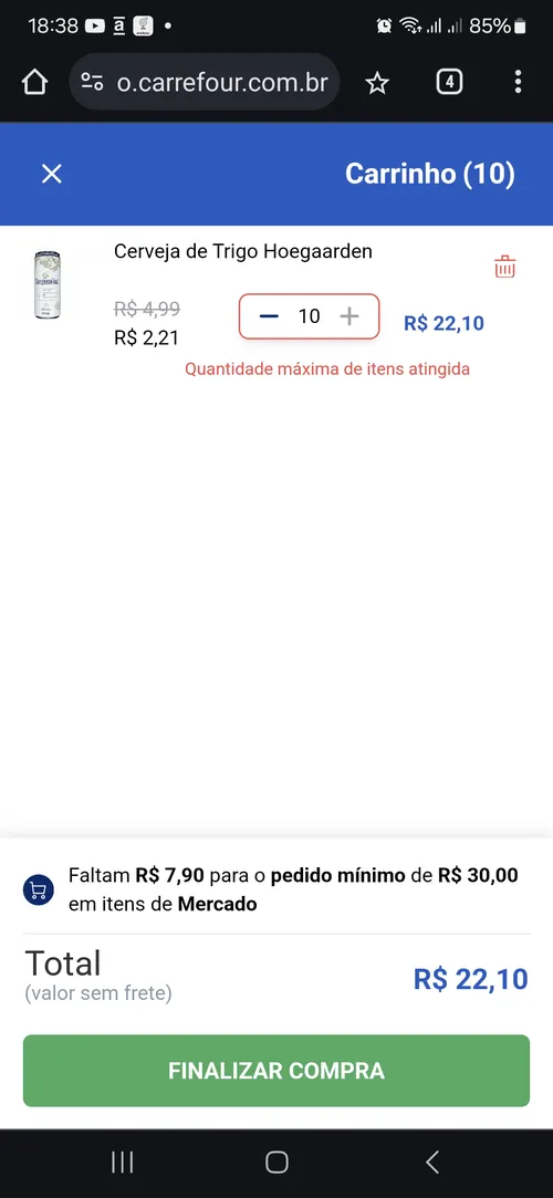 Imagen na descrição da promoção