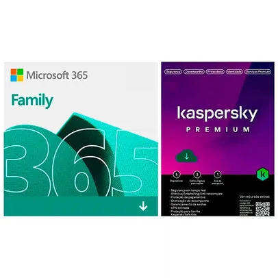 Microsoft 365 Family + Kaspersky Antivírus Premium