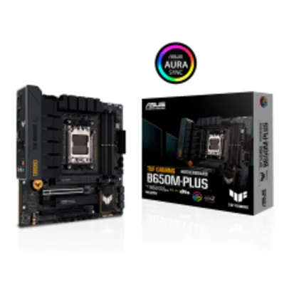 Placa Mãe Asus TUF Gaming B650M-PLUS, Chipset B650, AMD AM5, mATX, DDR5, 90MB1BG0-C1BAY0