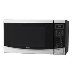 Micro-Ondas Philco 26L PMO26 Inox/Preto 220V | R$420