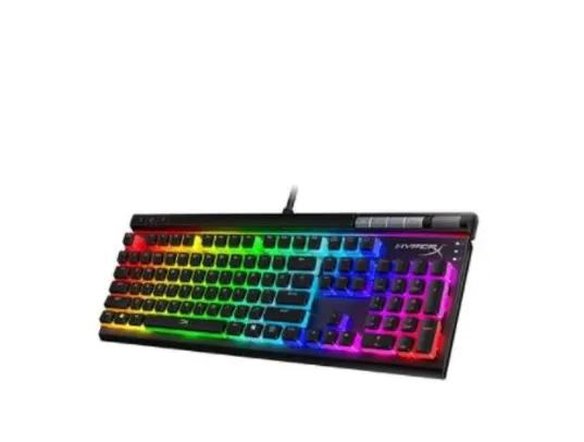 Teclado Mecânico Gamer HyperX Alloy Elite 2 RGB, Switch HyperX Red, US - HKBE2X-1X-US/G