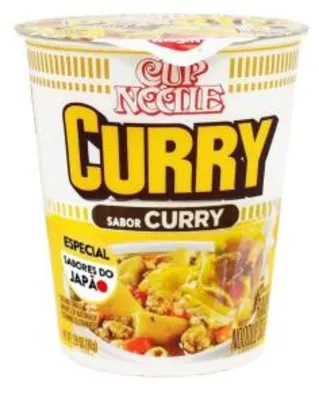[Prime] Cup Noodles Sabor Curry Nissin 70g | Mín 5 | R$2,07