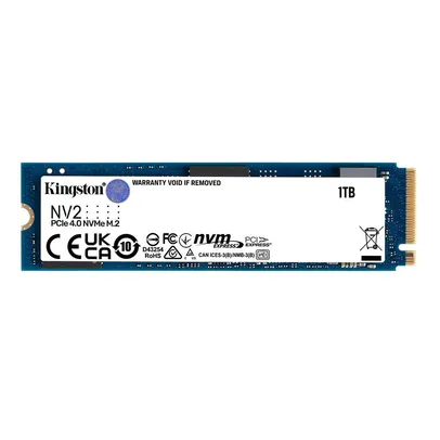 [APP]SSD 1 TB Kingston NV2, M.2 2280 PCIe, NVMe, Leitura: 3500 MB/s e Gravação: 2100 MB/s - SNV2S/1000G