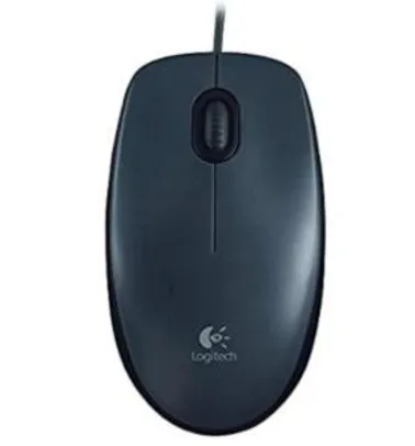 [PRIME] Mouse Logitech M90 USB Preto - 910-004053 R$ 27