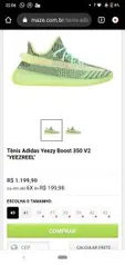 Tênis Adidas Yeezy Boost 350 V2 | R$1200