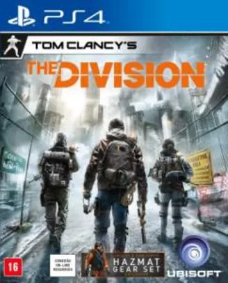 [SARAIVA] Tom Clancys - The Division - Limited Edition - PS4 - R$135