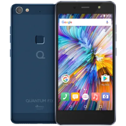 Celular Quantum FLY 4G 32GB Aurora Blue.- R$1299