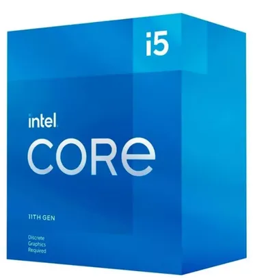 PROCESSADOR INTEL CORE I5-11400F, 6-CORE, 12-THREADS, 2.6GHZ (4.4GHZ TURBO)